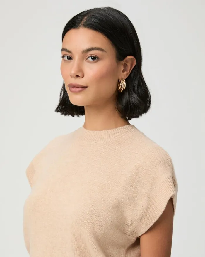 Sweaters and Sweatshirts Women PAIGE Nepheli Sweater 8211 Camel