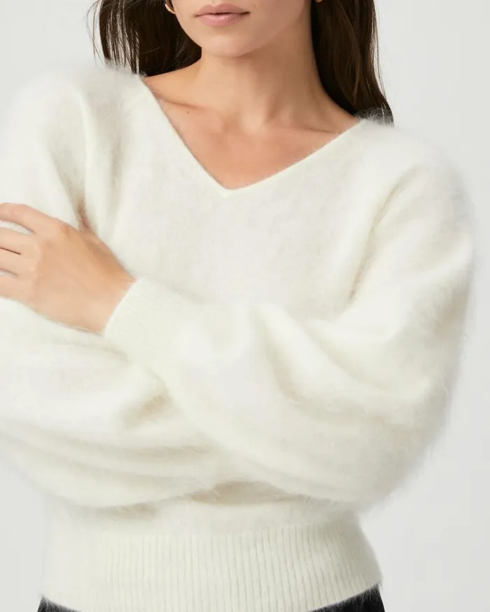 Sweaters and Sweatshirts Women PAIGE Opaline Sweater 8211 Ivory Cashmere Sweaters and Sweatshirts Women PAIGE Opaline Sweater 8211 Ivory Cashmere