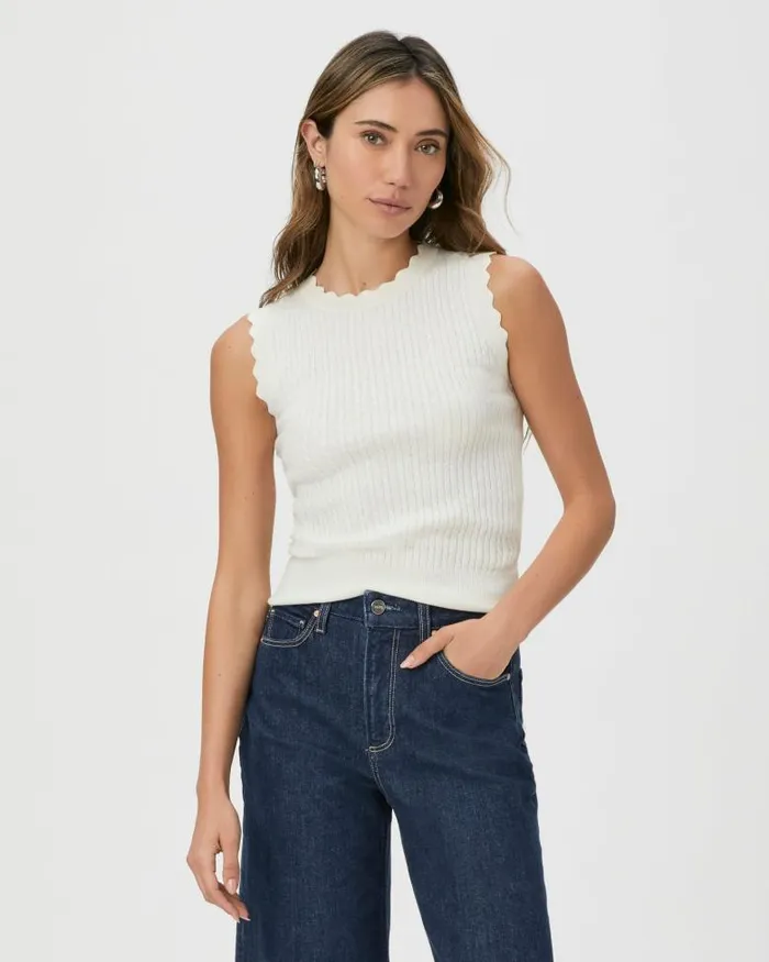 Sweaters and Sweatshirts Women PAIGE Syrie Sweater 8211 Ivory