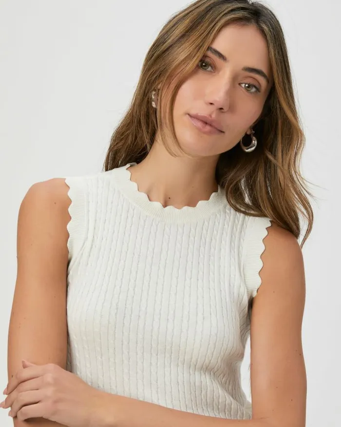 Sweaters and Sweatshirts Women PAIGE Syrie Sweater 8211 Ivory