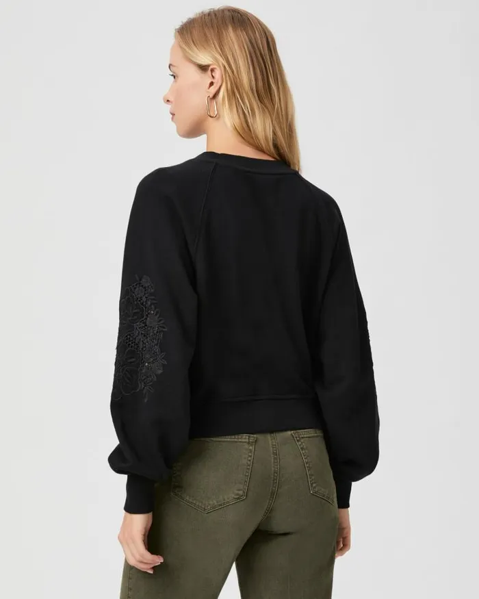 Sweaters and Sweatshirts Women PAIGE Yolanthe Sweatshirt 8211 Black Sweaters and Sweatshirts Women PAIGE Yolanthe Sweatshirt 8211 Black