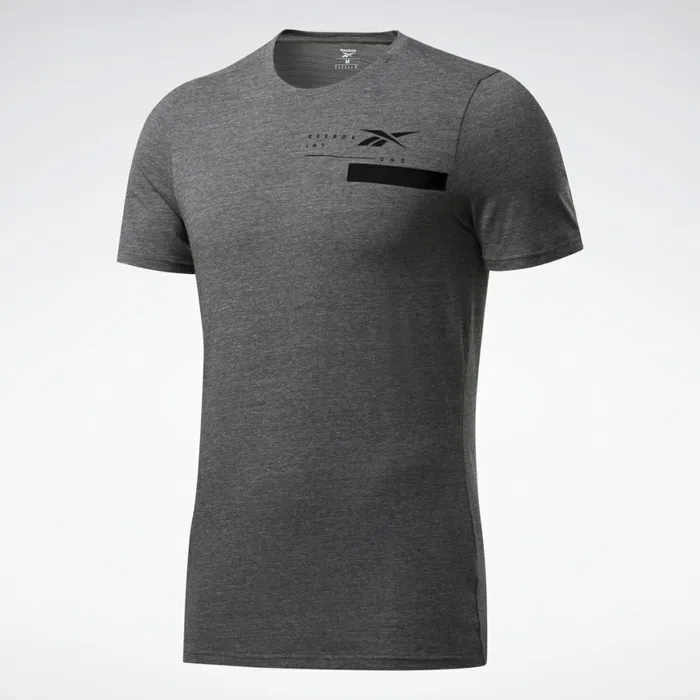 TShirts and Graphic Tees Mens Reebok ACTIVCHILLCOTTON Tee Black