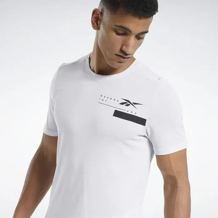 TShirts and Graphic Tees Mens Reebok ACTIVCHILLCOTTON Tee Porcelain