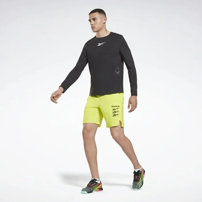 TShirts and Graphic Tees Mens Reebok ActivchillDreamBlend Long Sleeve Shirt Black