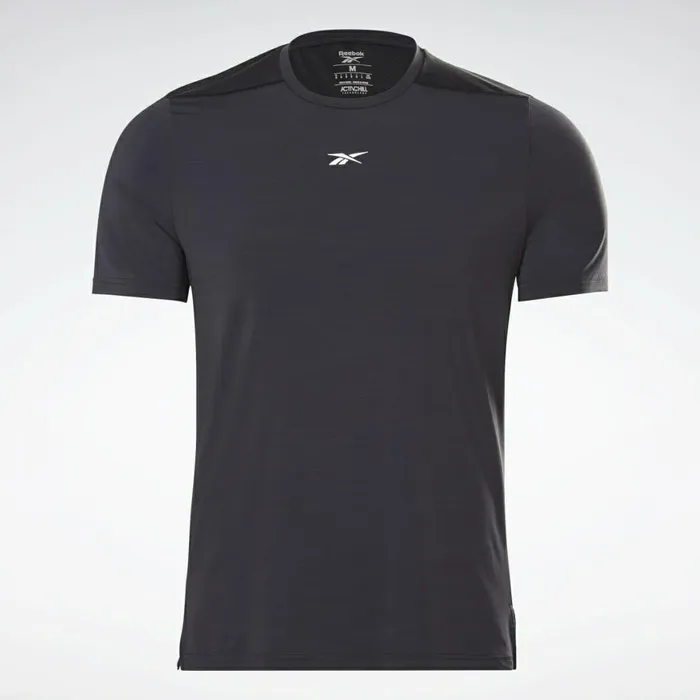 TShirts and Graphic Tees Mens Reebok Activchill Move TShirt Black
