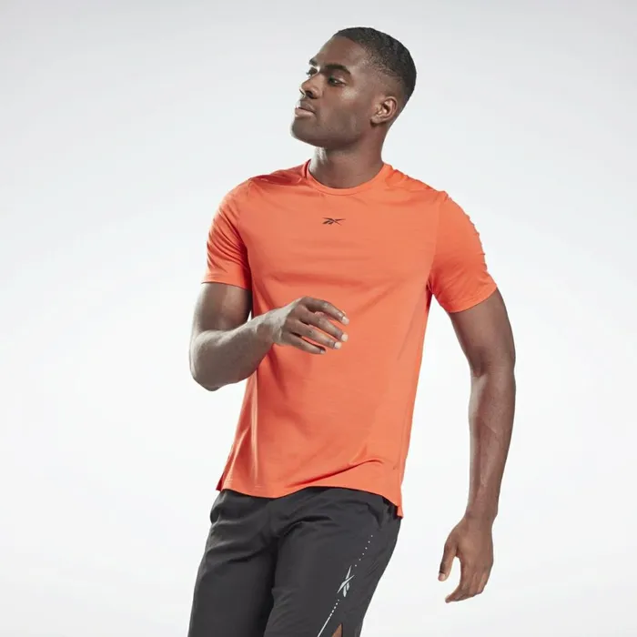TShirts and Graphic Tees Mens Reebok Activchill Move TShirt Dynamic Red