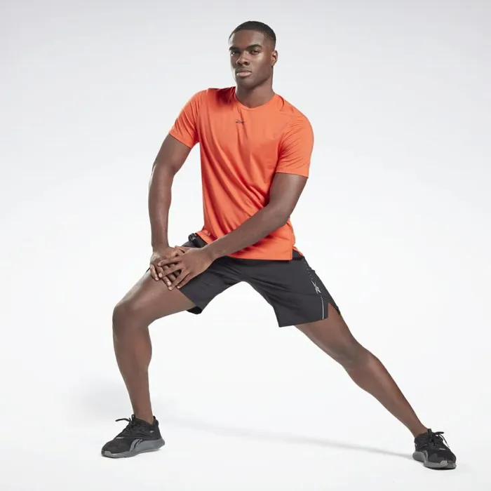 TShirts and Graphic Tees Mens Reebok Activchill Move TShirt Dynamic Red