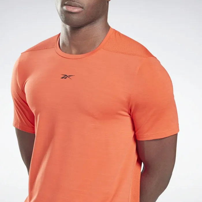 TShirts and Graphic Tees Mens Reebok Activchill Move TShirt Dynamic Red