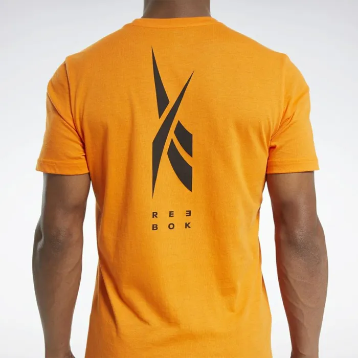 TShirts and Graphic Tees Mens Reebok Edgeworks Graphic Tee High Vis Orange