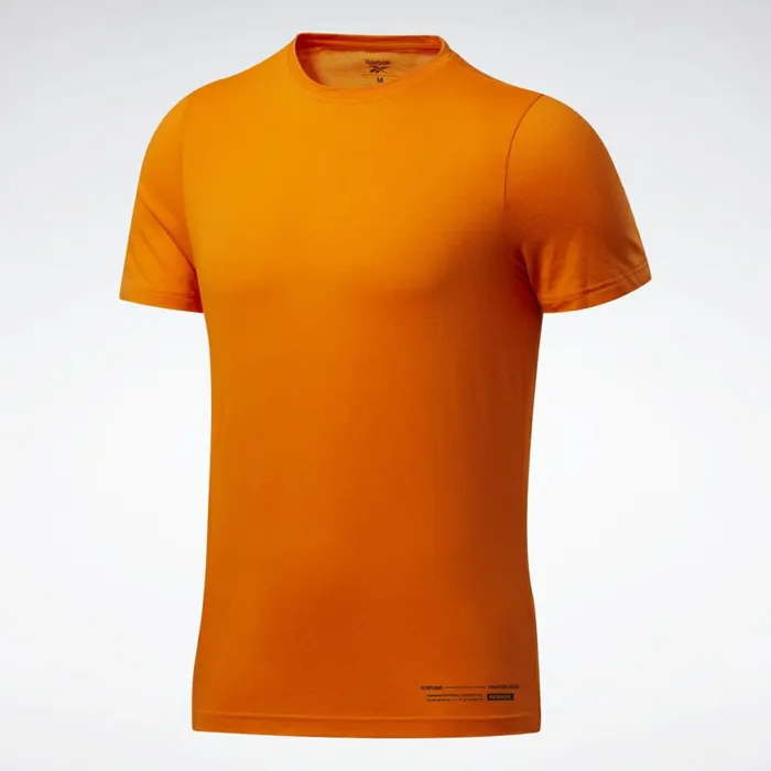 TShirts and Graphic Tees Mens Reebok Edgeworks Graphic Tee High Vis Orange