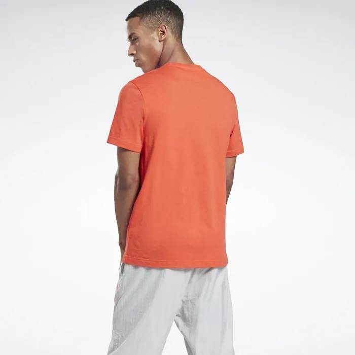 TShirts and Graphic Tees Mens Reebok Graphic Series Stacked Tee Dynamic Red