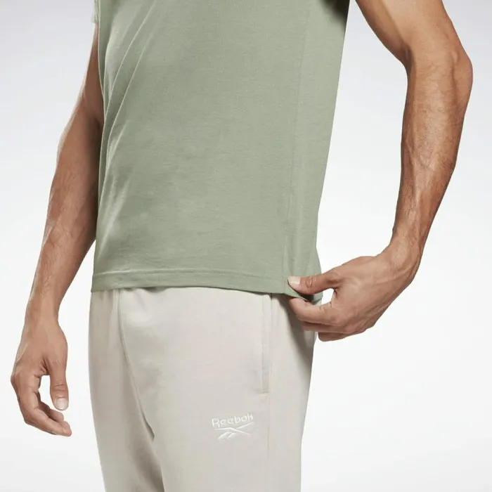 TShirts and Graphic Tees Mens Reebok Graphic Series Stacked Tee Harmony Green