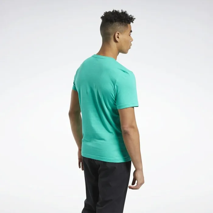 TShirts and Graphic Tees Mens Reebok Graphic Tee Turquoise