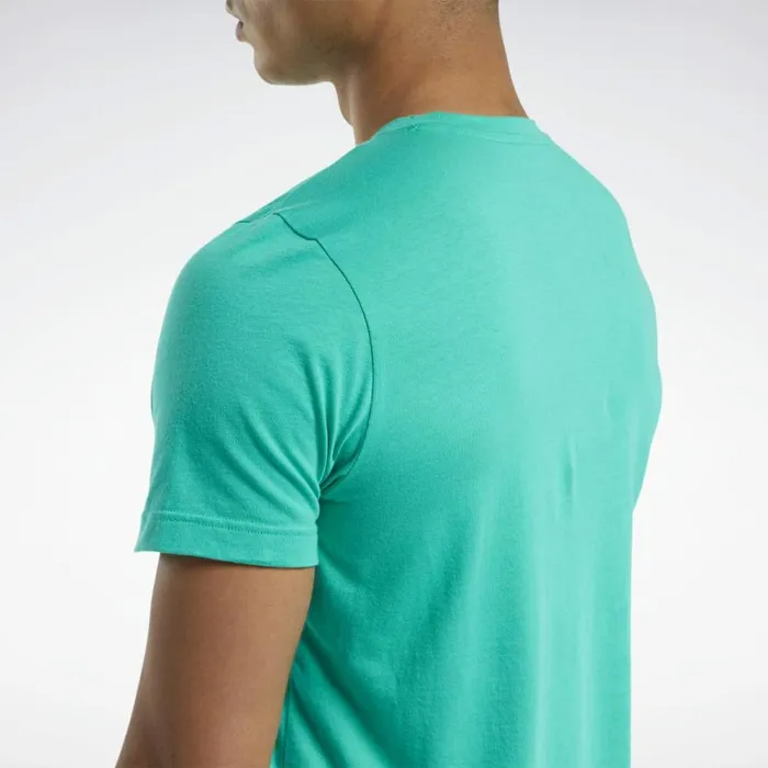 TShirts and Graphic Tees Mens Reebok Graphic Tee Turquoise