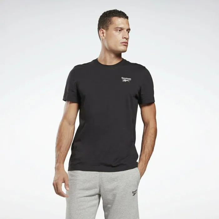 TShirts and Graphic Tees Mens Reebok Identity TShirt Black