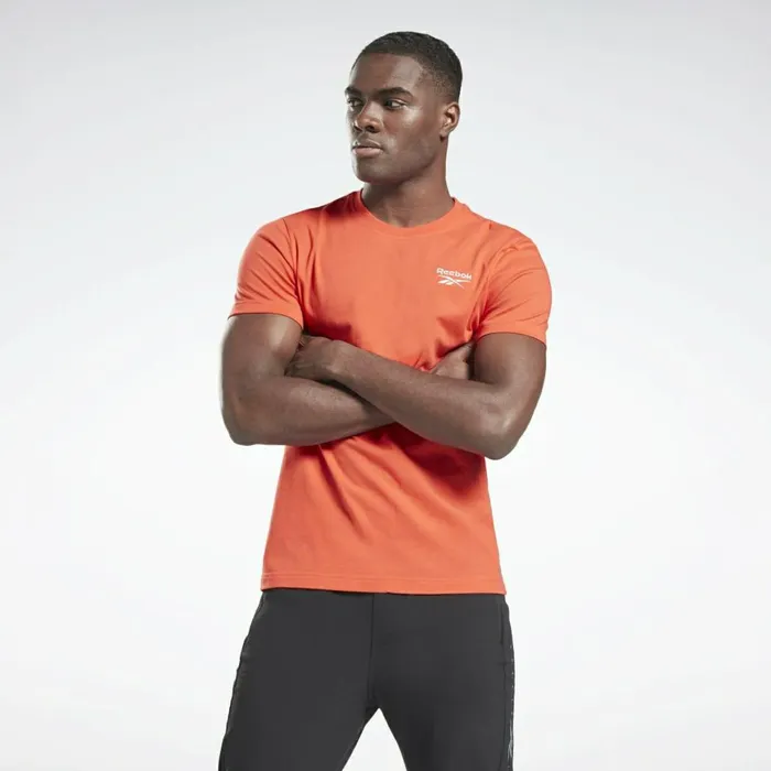 TShirts and Graphic Tees Mens Reebok Identity TShirt Dynamic Red