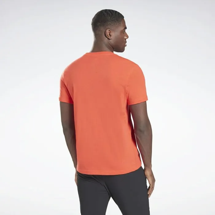 TShirts and Graphic Tees Mens Reebok Identity TShirt Dynamic Red