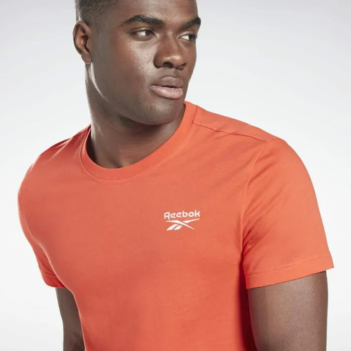 TShirts and Graphic Tees Mens Reebok Identity TShirt Dynamic Red