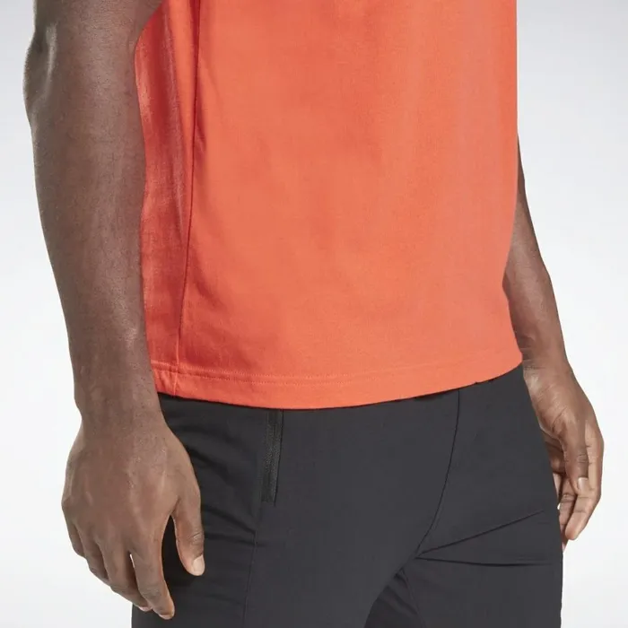 TShirts and Graphic Tees Mens Reebok Identity TShirt Dynamic Red