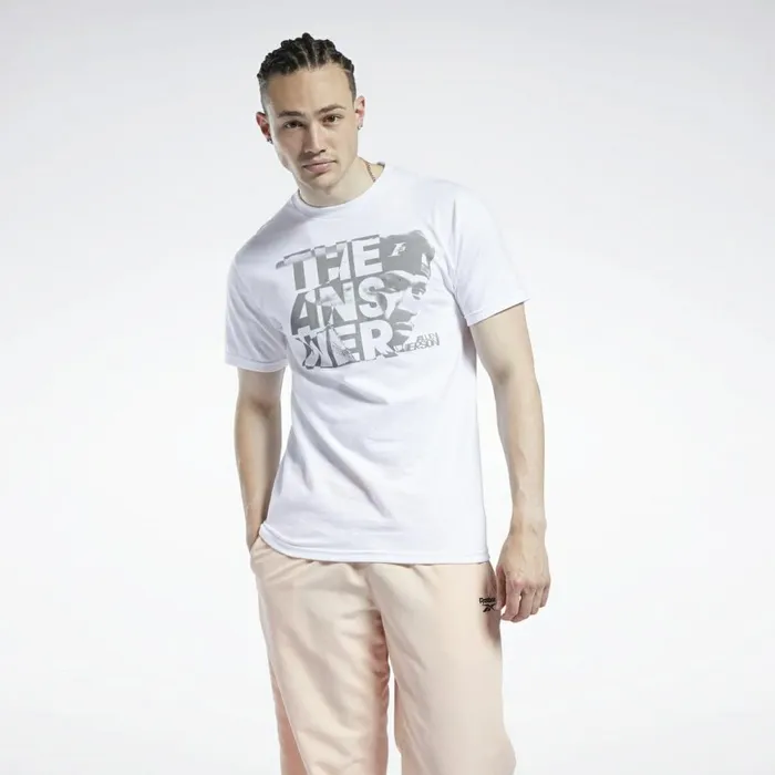 TShirts and Graphic Tees Mens Reebok Iverson Answer Tee Multi