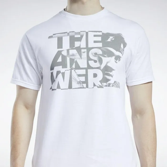 TShirts and Graphic Tees Mens Reebok Iverson Answer Tee Multi