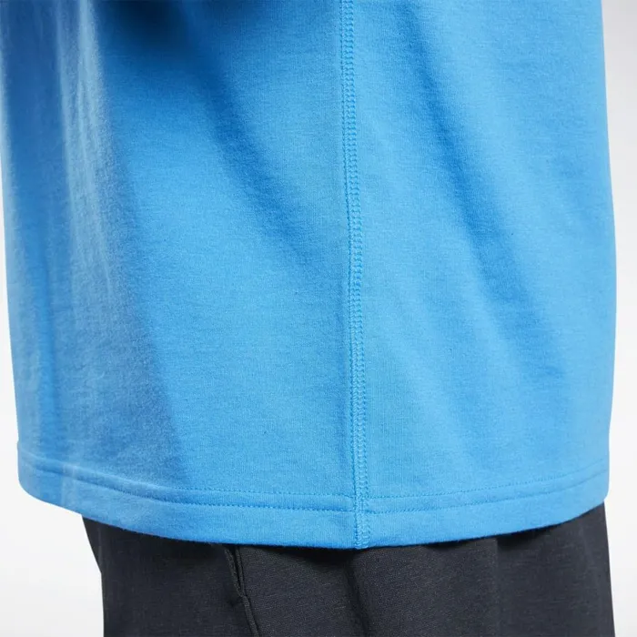 TShirts and Graphic Tees Mens Reebok Speedwick Graphic Move Tee Horizon Blue