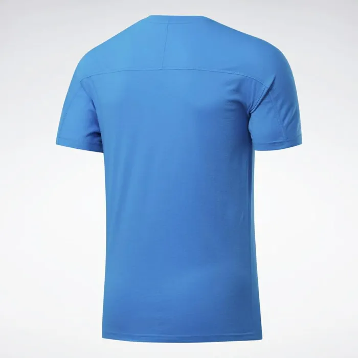 TShirts and Graphic Tees Mens Reebok Speedwick Graphic Move Tee Horizon Blue
