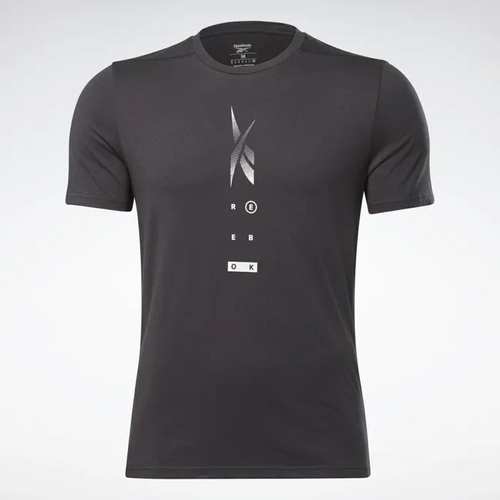 TShirts and Graphic Tees Mens Reebok Speedwick Move TShirt Black