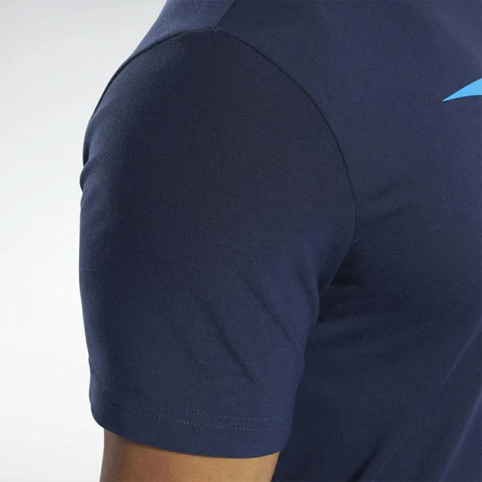 TShirts and Graphic Tees Mens Reebok Tee Vector Navy