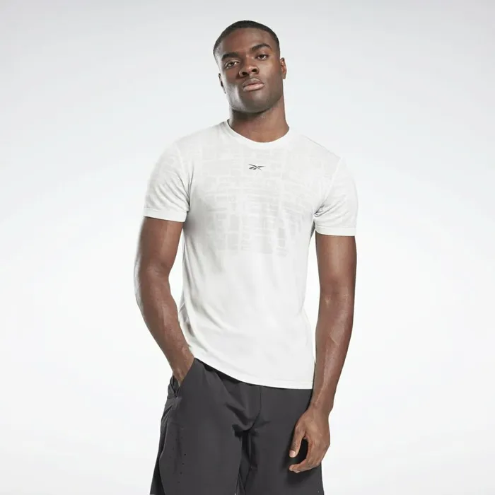 TShirts and Graphic Tees Mens Reebok United By Fitness MyoKnit Seamless TShirt True Grey 1 TShirts and Graphic Tees Mens Reebok United By Fitness MyoKnit Seamless TShirt True Grey 1