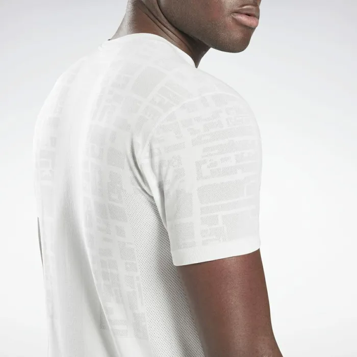 TShirts and Graphic Tees Mens Reebok United By Fitness MyoKnit Seamless TShirt True Grey 1