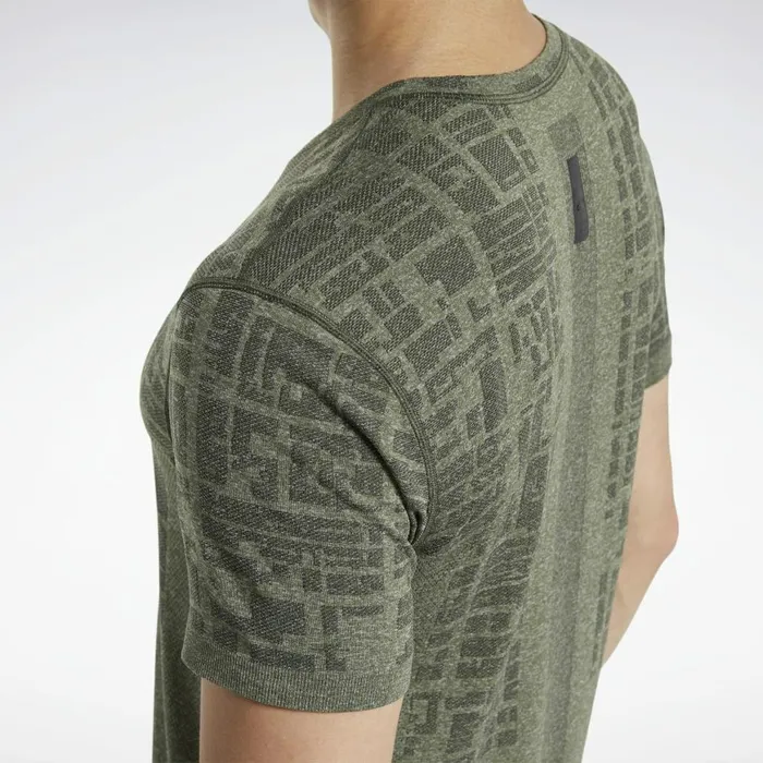 TShirts and Graphic Tees Mens Reebok United By Fitness MyoKnit Tee Poplar Green