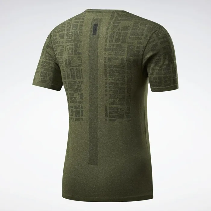 TShirts and Graphic Tees Mens Reebok United By Fitness MyoKnit Tee Poplar Green