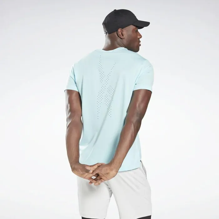 TShirts and Graphic Tees Mens Reebok United By Fitness Perforated TShirt Digital Glow