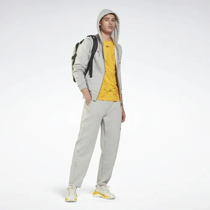 TShirts and Graphic Tees Mens Reebok Workout Ready Allover Print TShirt Semi Solar Gold