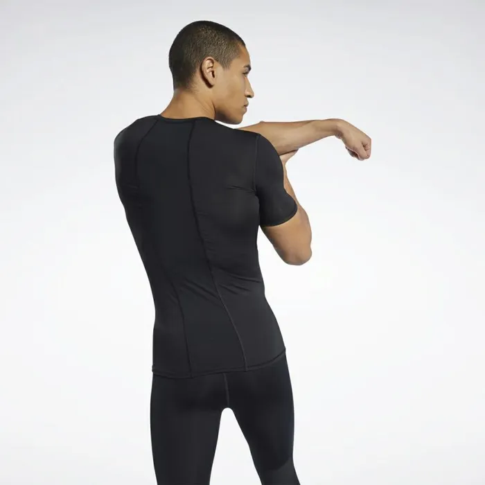 TShirts and Graphic Tees Mens Reebok Workout Ready Compression Tee Black