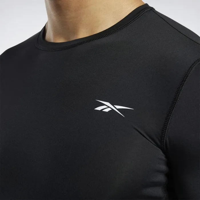 TShirts and Graphic Tees Mens Reebok Workout Ready Compression Tee Black