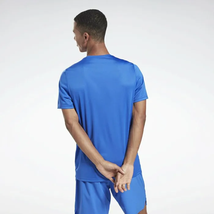 TShirts and Graphic Tees Mens Reebok Workout Ready Graphic TShirt Court Blue