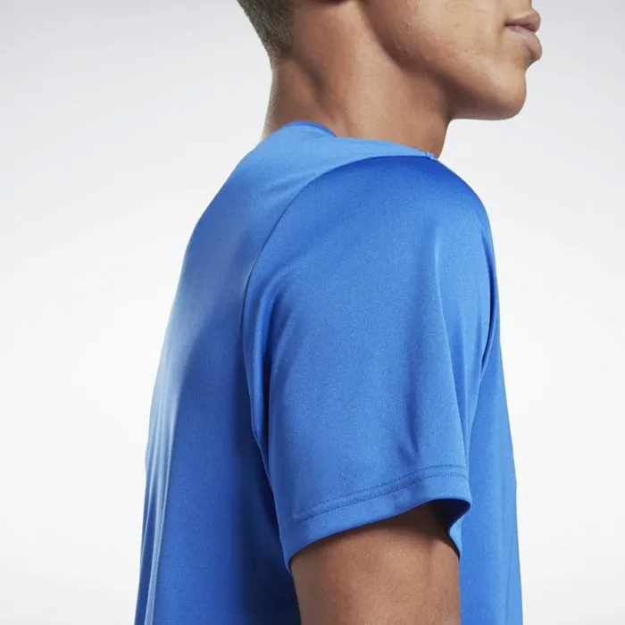 TShirts and Graphic Tees Mens Reebok Workout Ready Graphic TShirt Court Blue