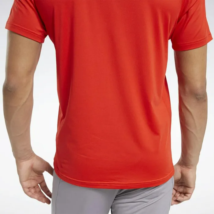 TShirts and Graphic Tees Mens Reebok Workout Ready Polo Shirt Instinct Red