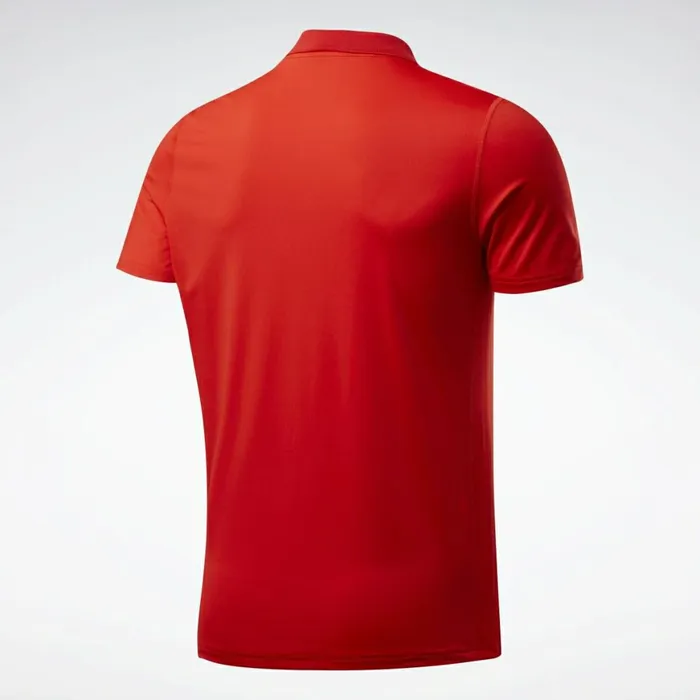 TShirts and Graphic Tees Mens Reebok Workout Ready Polo Shirt Instinct Red