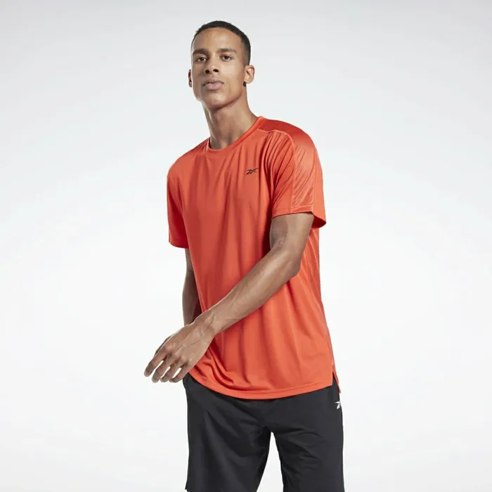 TShirts and Graphic Tees Mens Reebok Workout Ready Tech TShirt Dynamic Red