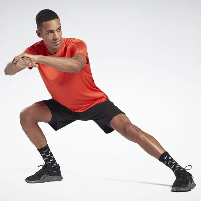 TShirts and Graphic Tees Mens Reebok Workout Ready Tech TShirt Dynamic Red