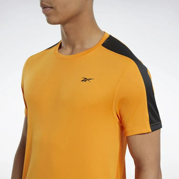 TShirts and Graphic Tees Mens Reebok Workout Ready Tech Tee High Vis Orange