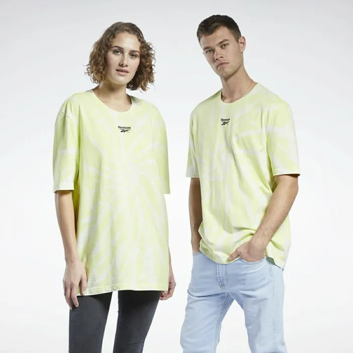TShirts and Graphic Tees MensWomens Reebok Classics TieDye TShirt Semi Energy Glow TShirts and Graphic Tees MensWomens Reebok Classics TieDye TShirt Semi Energy Glow