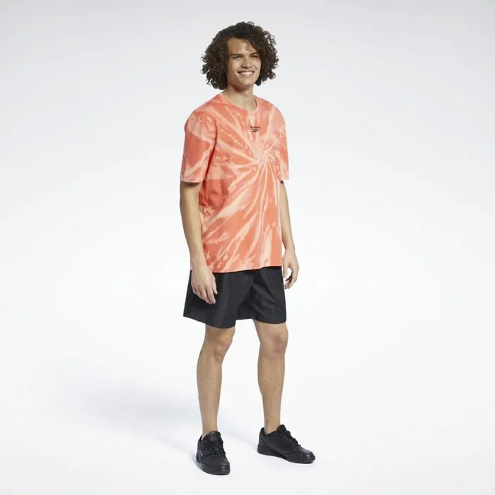TShirts and Graphic Tees MensWomens Reebok Classics TieDye TShirt Semi Orange Flare
