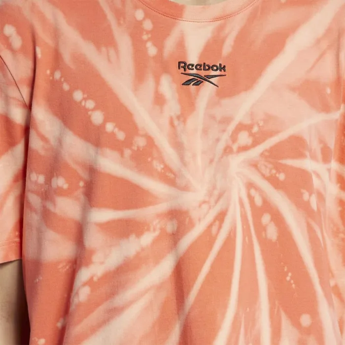 TShirts and Graphic Tees MensWomens Reebok Classics TieDye TShirt Semi Orange Flare
