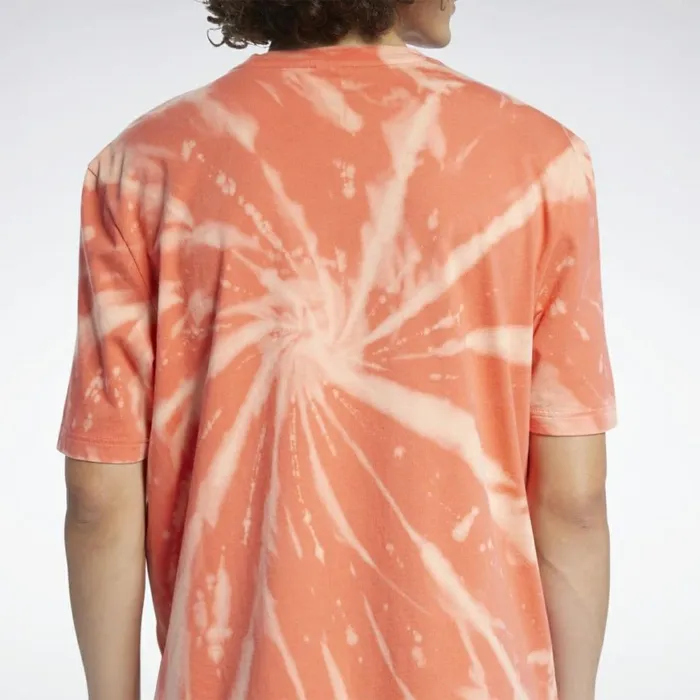 TShirts and Graphic Tees MensWomens Reebok Classics TieDye TShirt Semi Orange Flare
