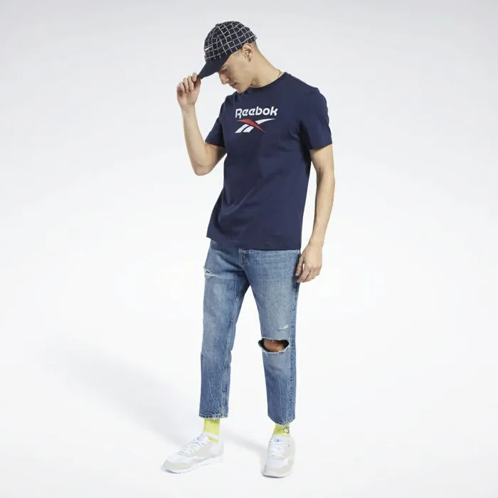TShirts and Graphic Tees MensWomens Reebok Classics Vector Tee Vector Navy