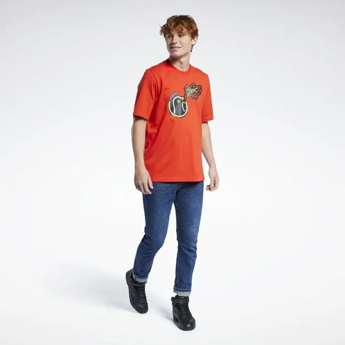 TShirts and Graphic Tees MensWomens Reebok Hot Ones Tee Instinct Red